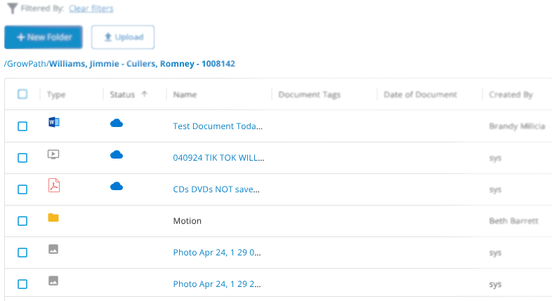 Automatic Records in Jove
